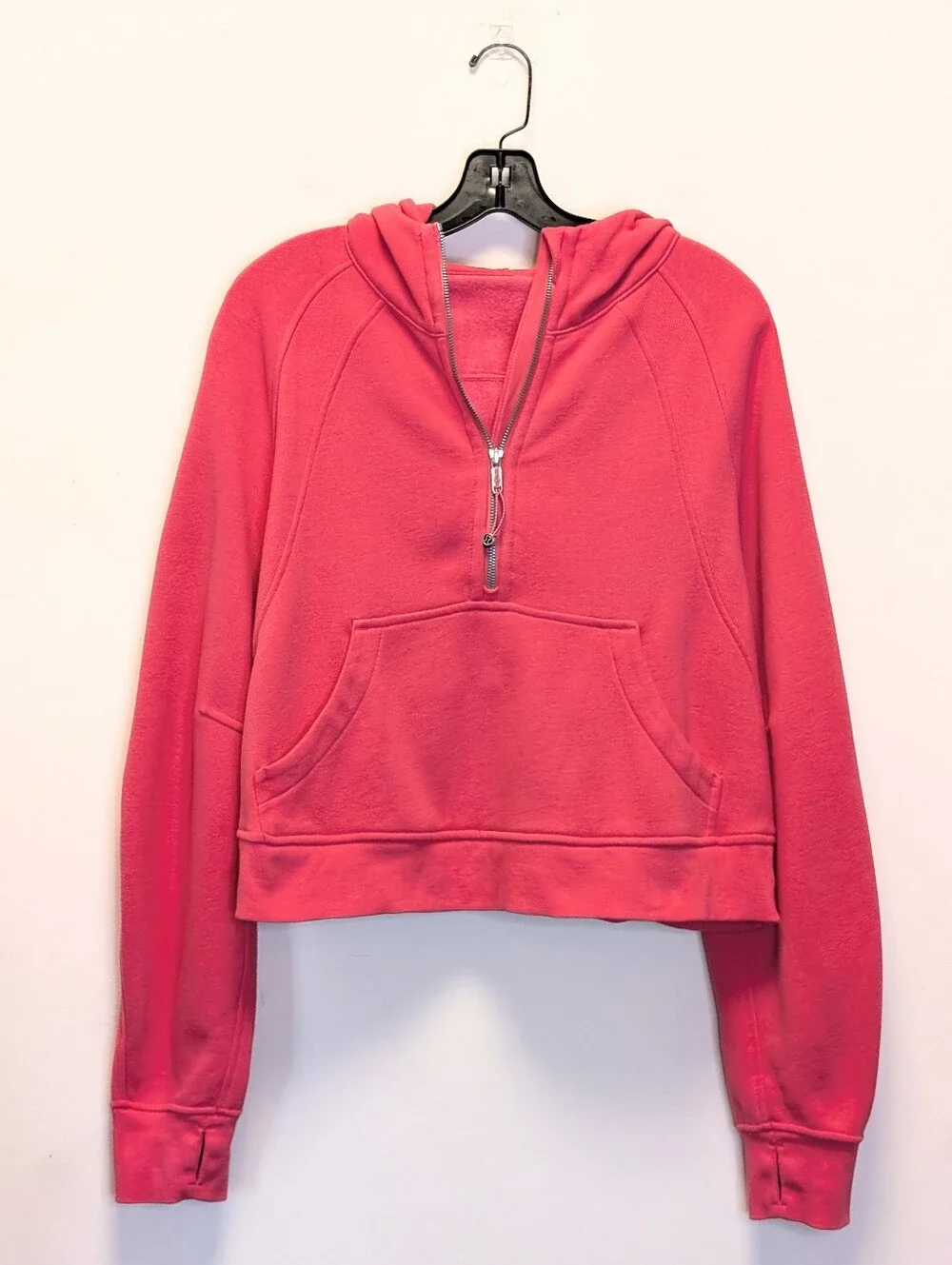 Lululemon Scuba Oversized Half-Zip Hoodie Lip Gloss Size M/L